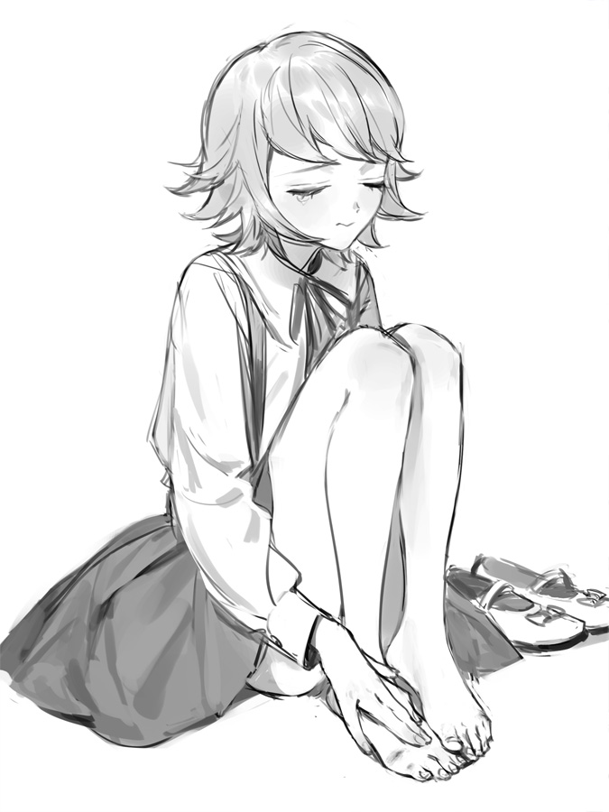 fujisaki chihiro (danganronpa and 1 more) drawn by naoko_(artist)