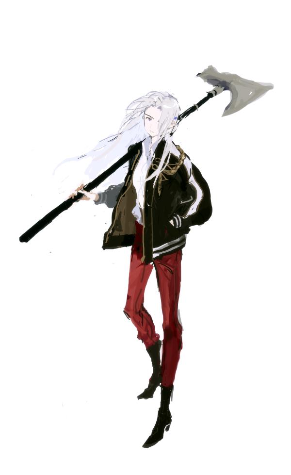 edelgard von hresvelg (fire emblem and 1 more) drawn by woodenbeluga