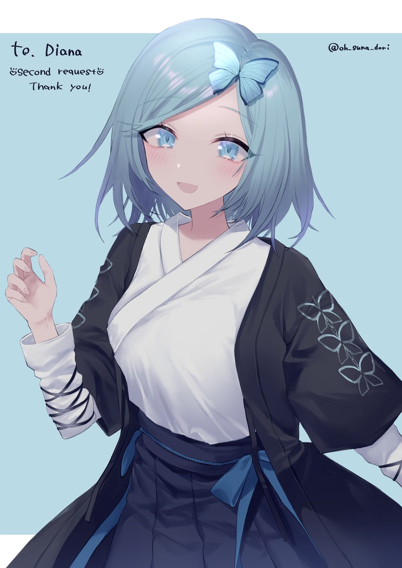 tsukino diana (indie virtual youtuber) drawn by oh_suna_dori