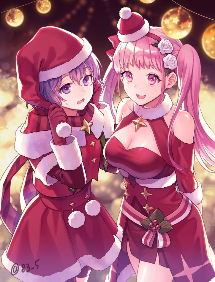 hilda valentine goneril and bernadetta von varley (fire emblem and 2 more) drawn by yamigo