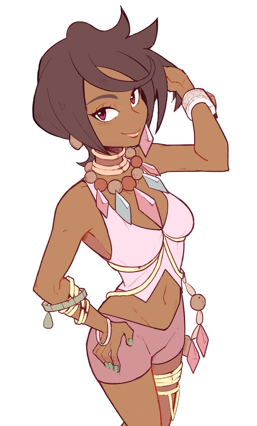 olivia (pokemon and 1 more) drawn by sally_(luna-arts)