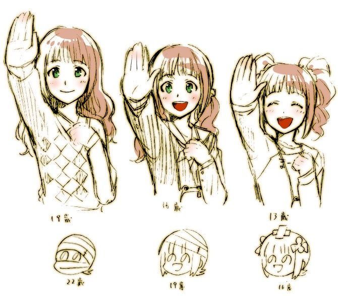takatsuki yayoi and nonowa (idolmaster) drawn by mori_(unknown.)