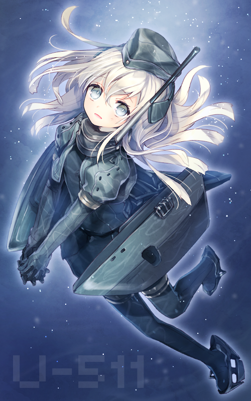u-511 (kantai collection) drawn by renta_(deja-vu)