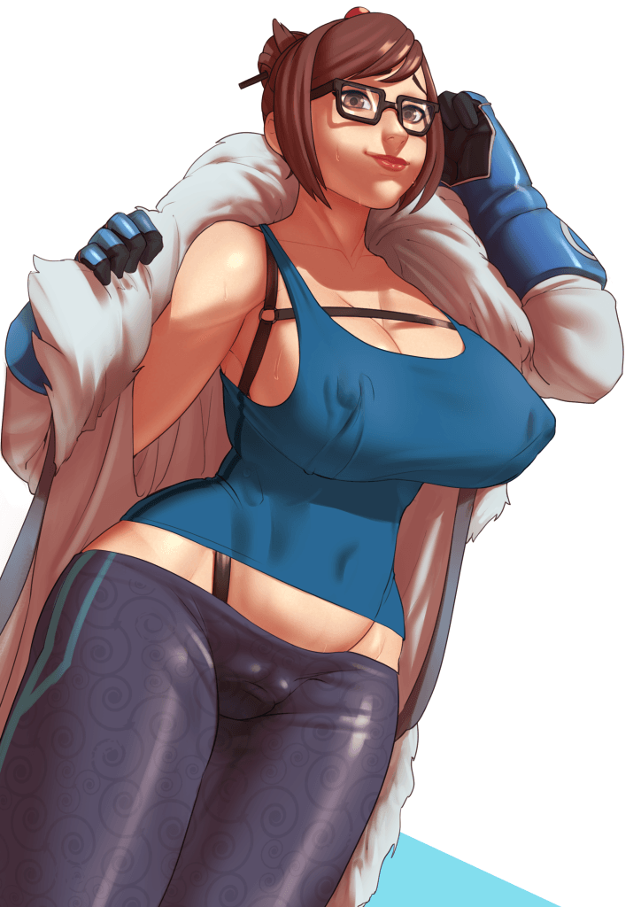 mei (overwatch and 1 more) drawn by john_doe_(jdart)