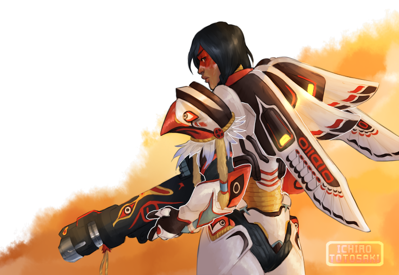 pharah and thunderbird pharah (overwatch and 1 more) drawn by andrea_salonga