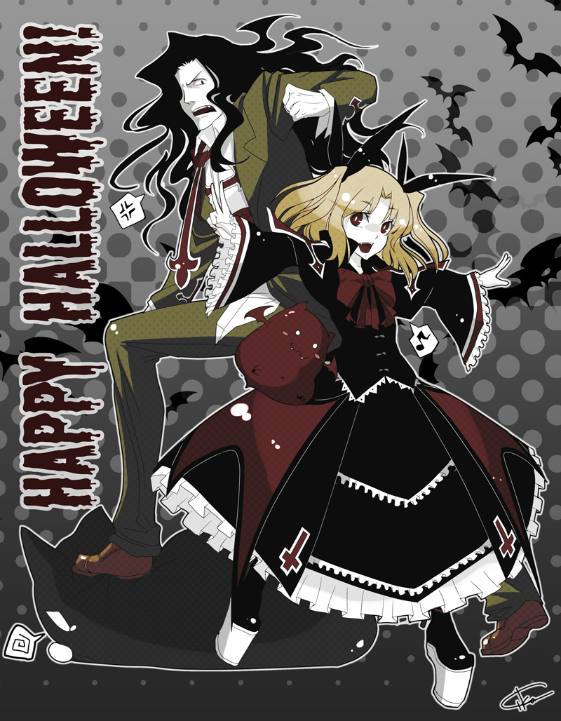 rachel alucard, yumizuka satsuki, michael roa valdamjong, gii, nago, and 1 more (guilty gear and 3 more) drawn by vjcika