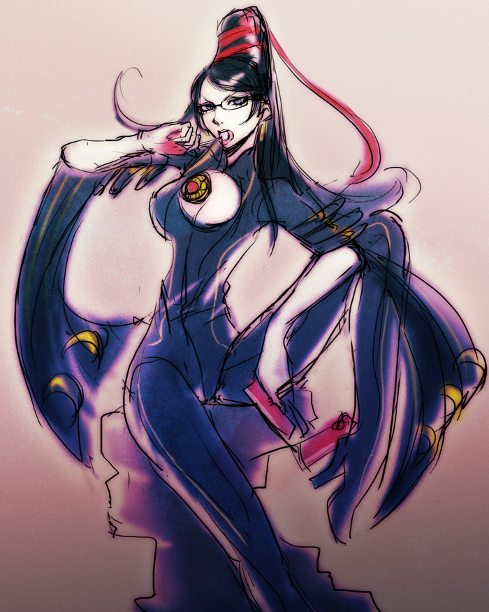 bayonetta (bayonetta and 1 more) drawn by igarashi_ran_(igatz)