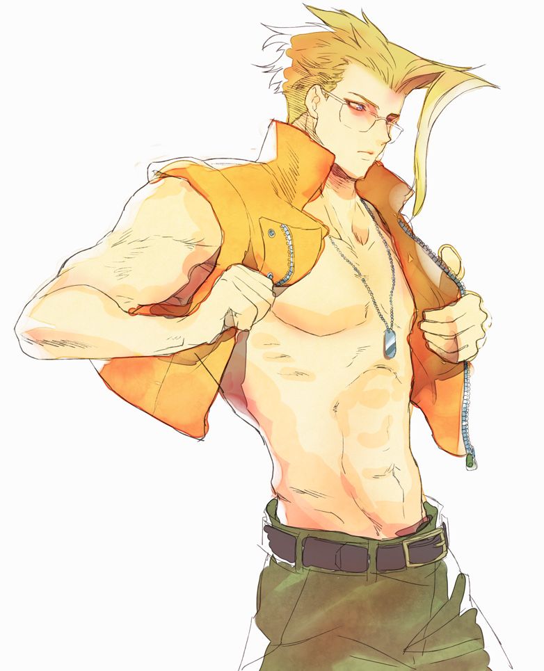 charlie nash (street fighter and 1 more) drawn by tanakalma