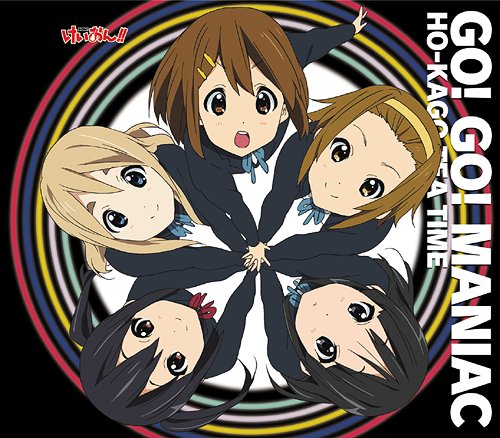 akiyama mio, nakano azusa, hirasawa yui, tainaka ritsu, and kotobuki tsumugi (k-on!) drawn by horiguchi_yukiko