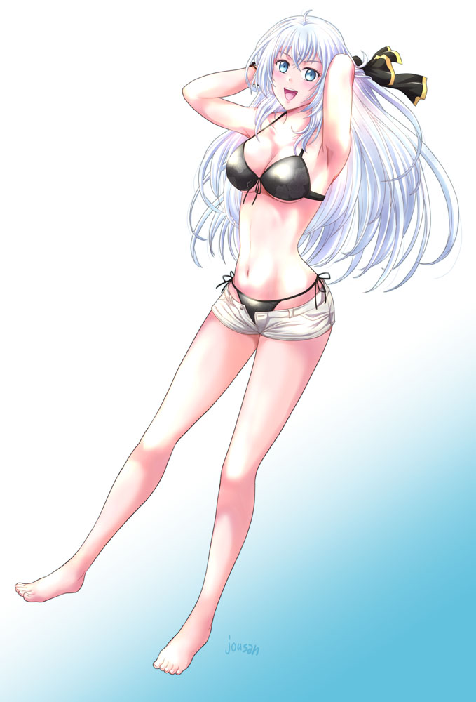shizuna rem misurugi (eiyuu densetsu and 2 more) drawn by xiacheng_tatsuya