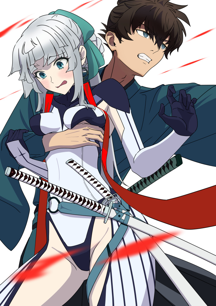 miyamoto iori and yui shousetsu (fate and 1 more) drawn by 19_chisinlo