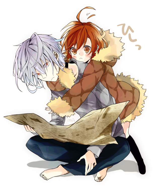 accelerator and last order (toaru majutsu no index) drawn by issa_(sorako45)