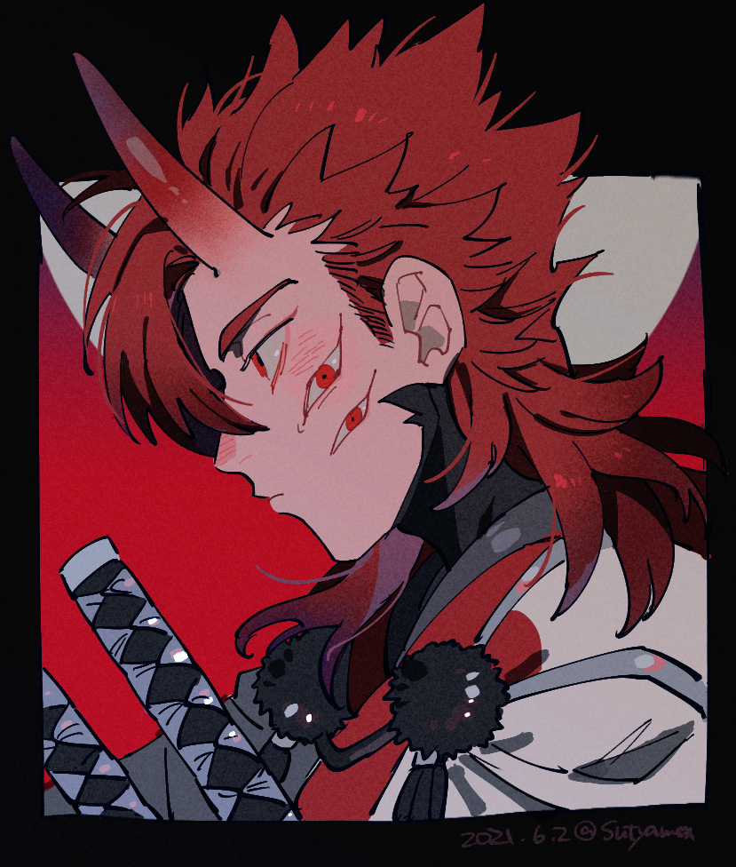 mori nagayoshi (fate and 2 more) drawn by moime