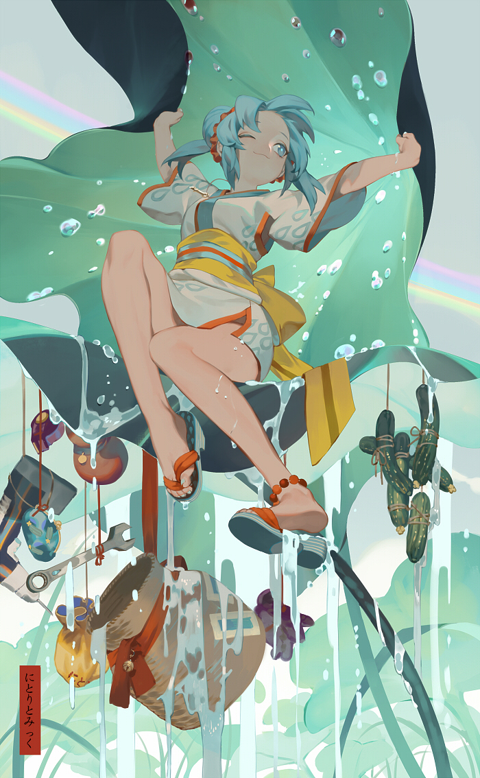 kawashiro nitori (touhou) drawn by rei_(sanbonzakura)