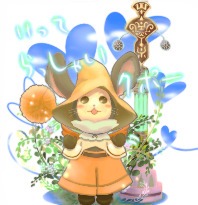 moogle (final fantasy and 1 more) drawn by yukisen