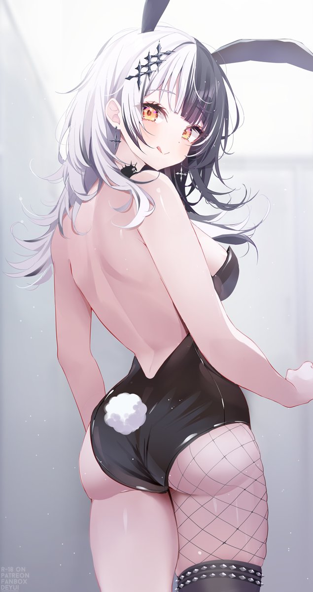 shiori novella and yorick (hololive and 1 more) drawn by deyui