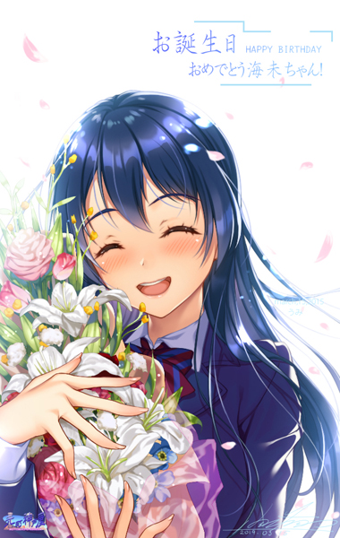 sonoda umi (love live! and 1 more) drawn by hozumi_kaoru