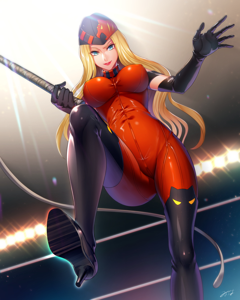 miss x (tiger mask and 1 more) drawn by milcho