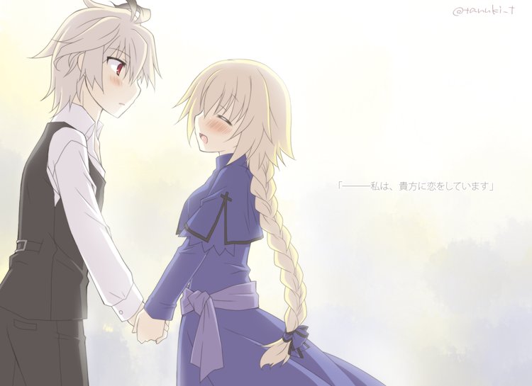 jeanne d'arc and sieg (fate and 1 more) drawn by tadano_tanuki