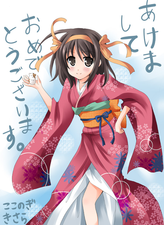 suzumiya haruhi (suzumiya haruhi no yuuutsu) drawn by kokonogi_kisara