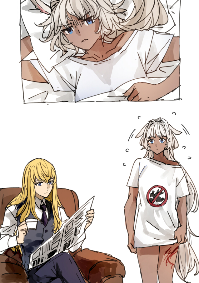 caenis and kirschtaria wodime (fate and 1 more) drawn by tsengyun