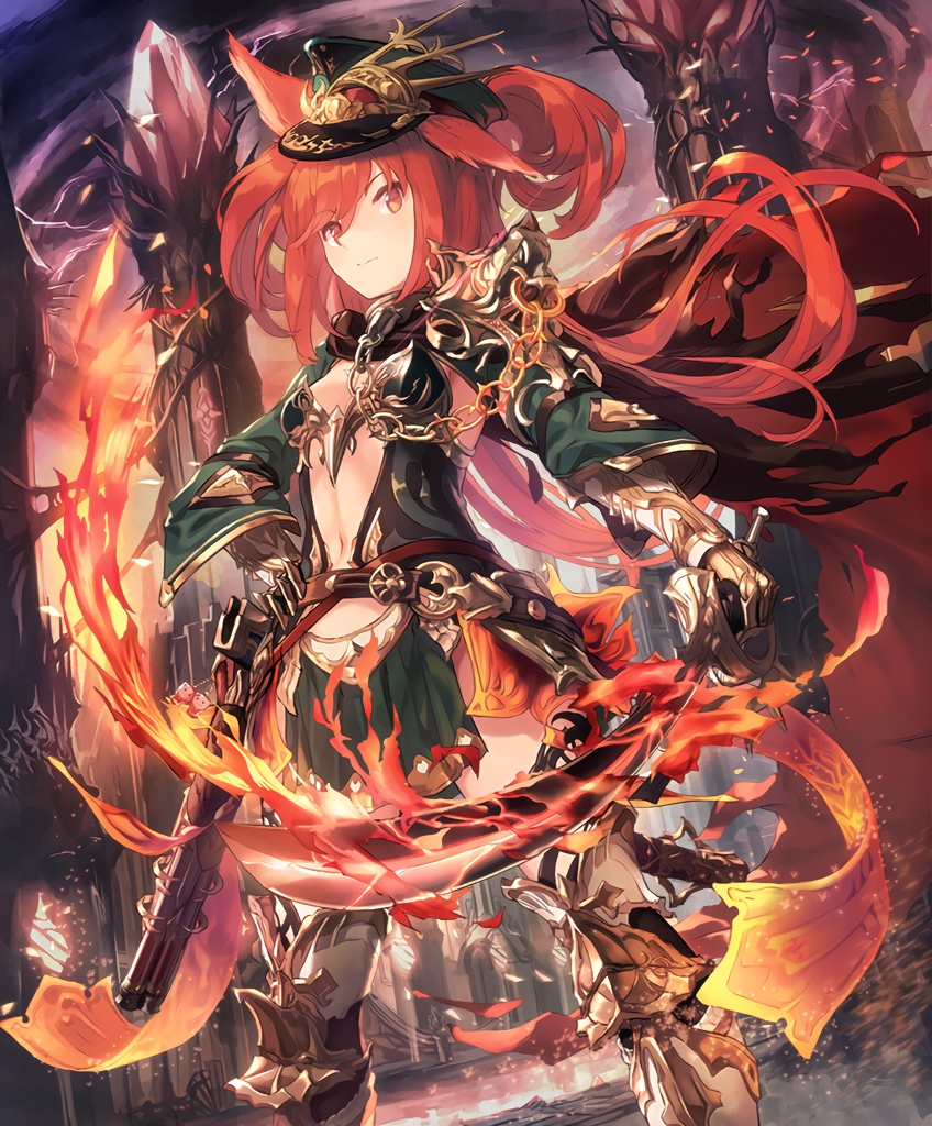 orthrus (shingeki no bahamut and 1 more) drawn by u-suke_(supertie)