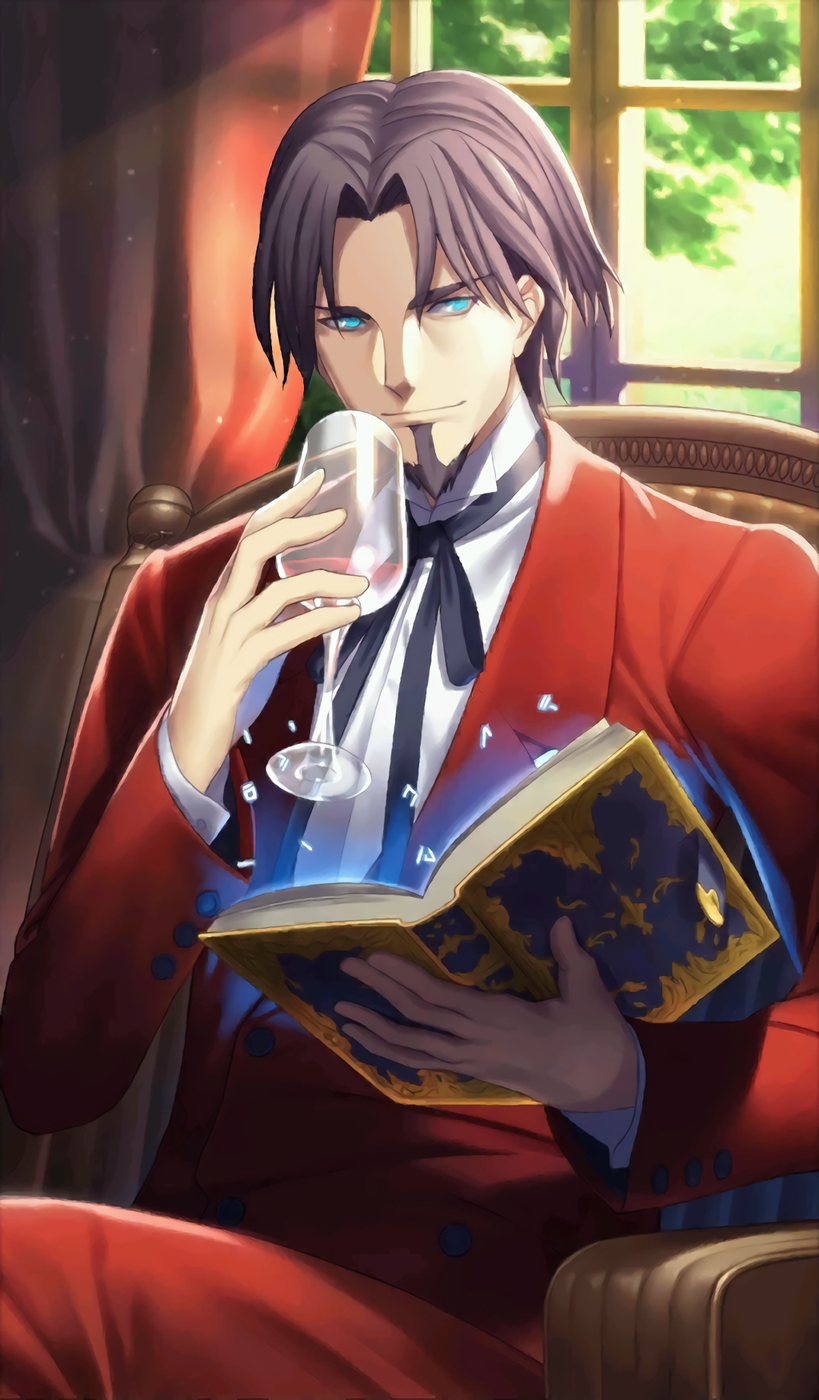 tohsaka tokiomi (fate and 2 more) drawn by sakamoto_mineji