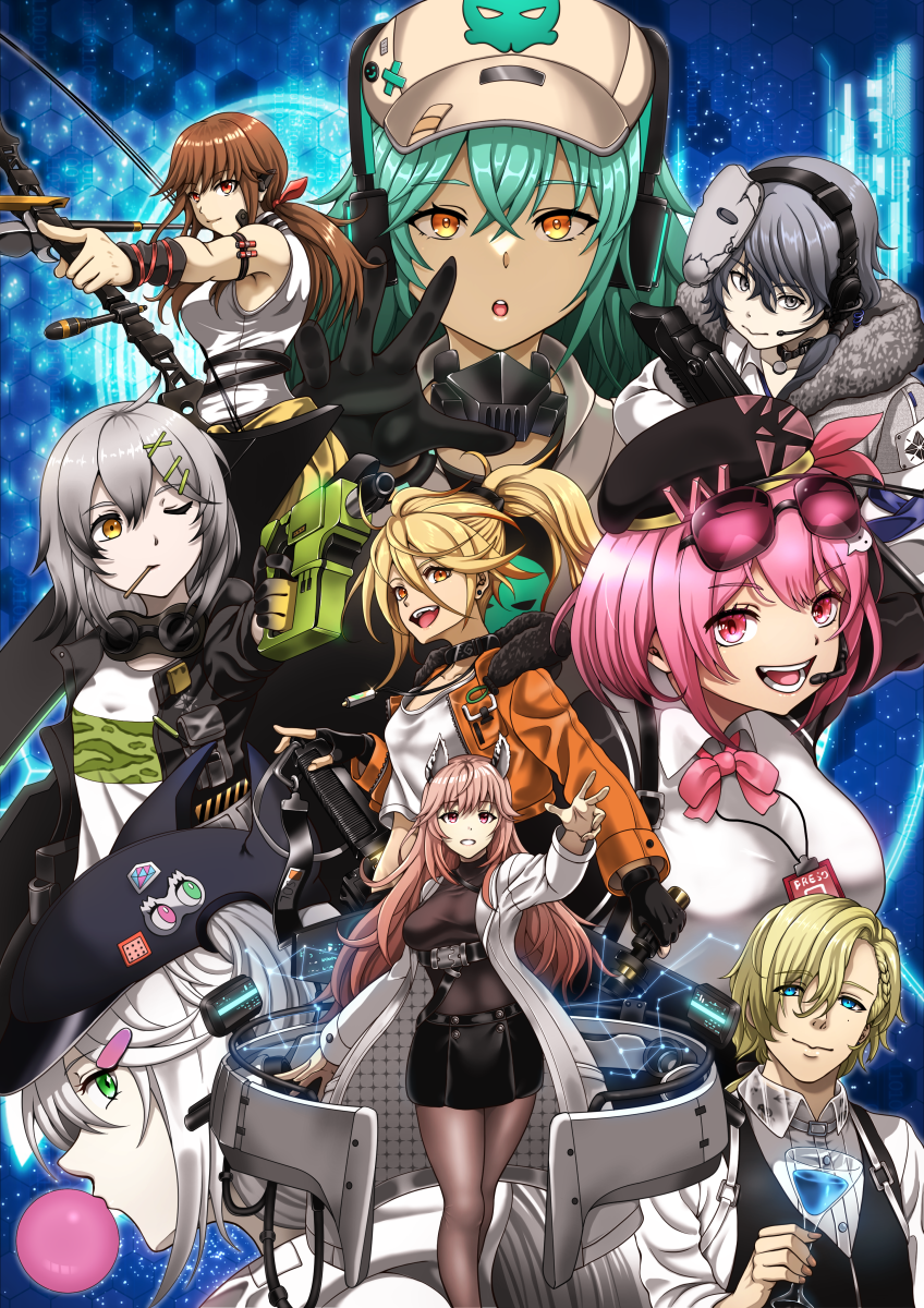 persicaria, antonina, falcon, sol, willow, and 4 more (girls' frontline and 1 more) drawn by ouga_(user_ctzw2237)