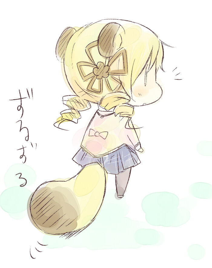 tomoe mami (mahou shoujo madoka magica) drawn by nori_senbei