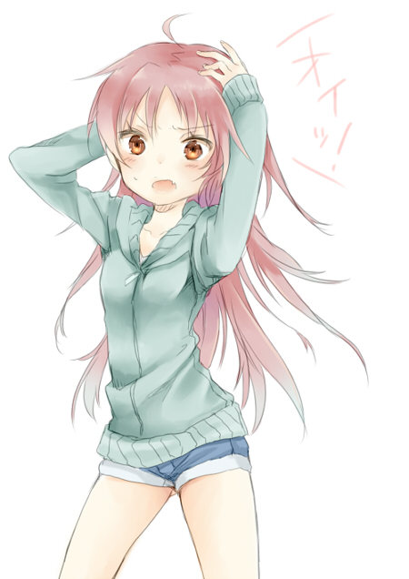sakura kyoko (mahou shoujo madoka magica) drawn by anonymous_(2ch_sakura_kyouko_thread) and mijinkouka