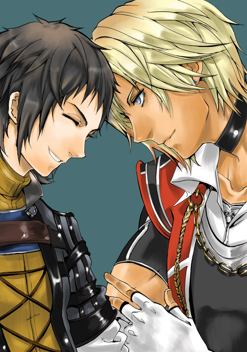 rush sykes and david nassau (the last remnant) drawn by tm_jirou