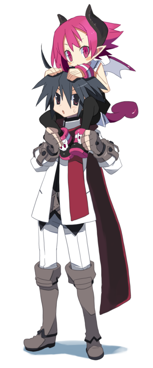 raspberyl and almaz von almadine adamant (disgaea and 1 more) drawn by 16_ban