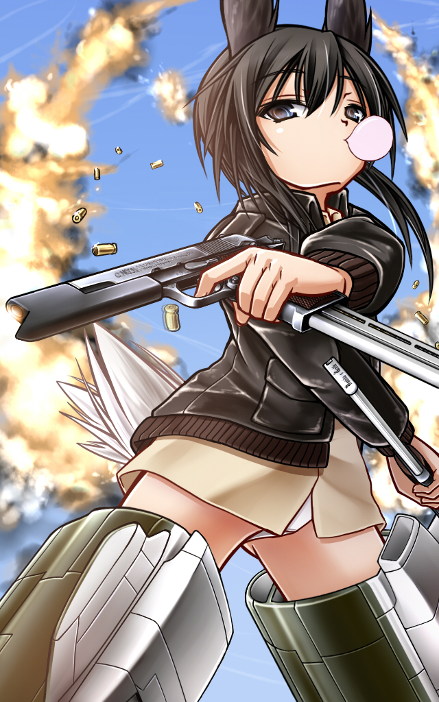dominica s. gentile (world witches series and 1 more) drawn by hajime_monji