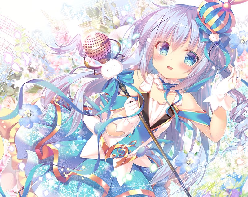 kafuu chino and tippy (gochuumon wa usagi desu ka? and 1 more) drawn by mitsumomo_mamu