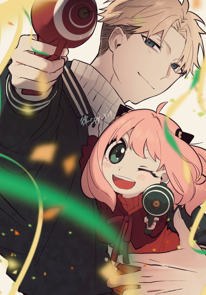 anya and twilight (spy x family) drawn by spy_rit