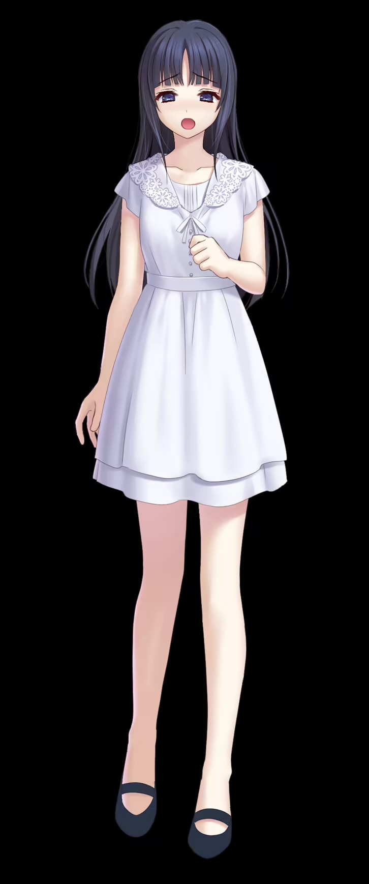 minahara yuki (ouma ga toki: tasogare ni kemuru shoujo) drawn by tsuyuta_kome