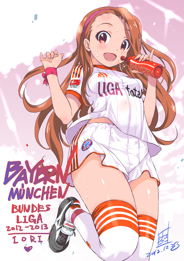 minase iori (idolmaster and 2 more) drawn by inoue_sora