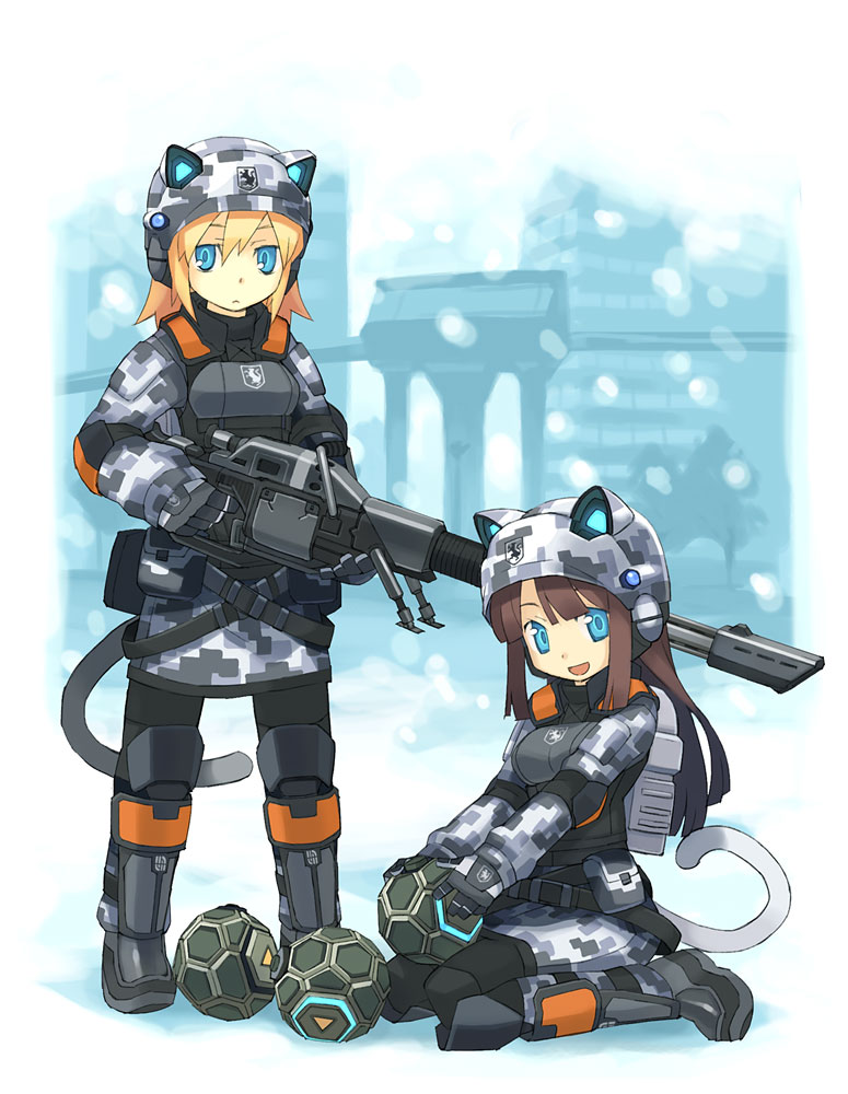 battlefield and 1 more drawn by eu and tanaka_(cow)