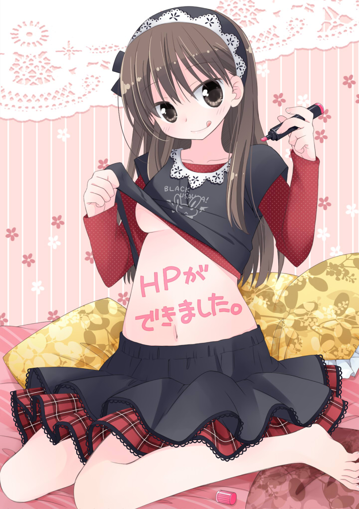 kakizaki yuzuka (original and 1 more) drawn by katase_aoko