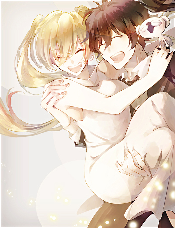 leonardo watch, white, and sonic speed monkey (kekkai sensen) drawn by shinsuke_(moccori)