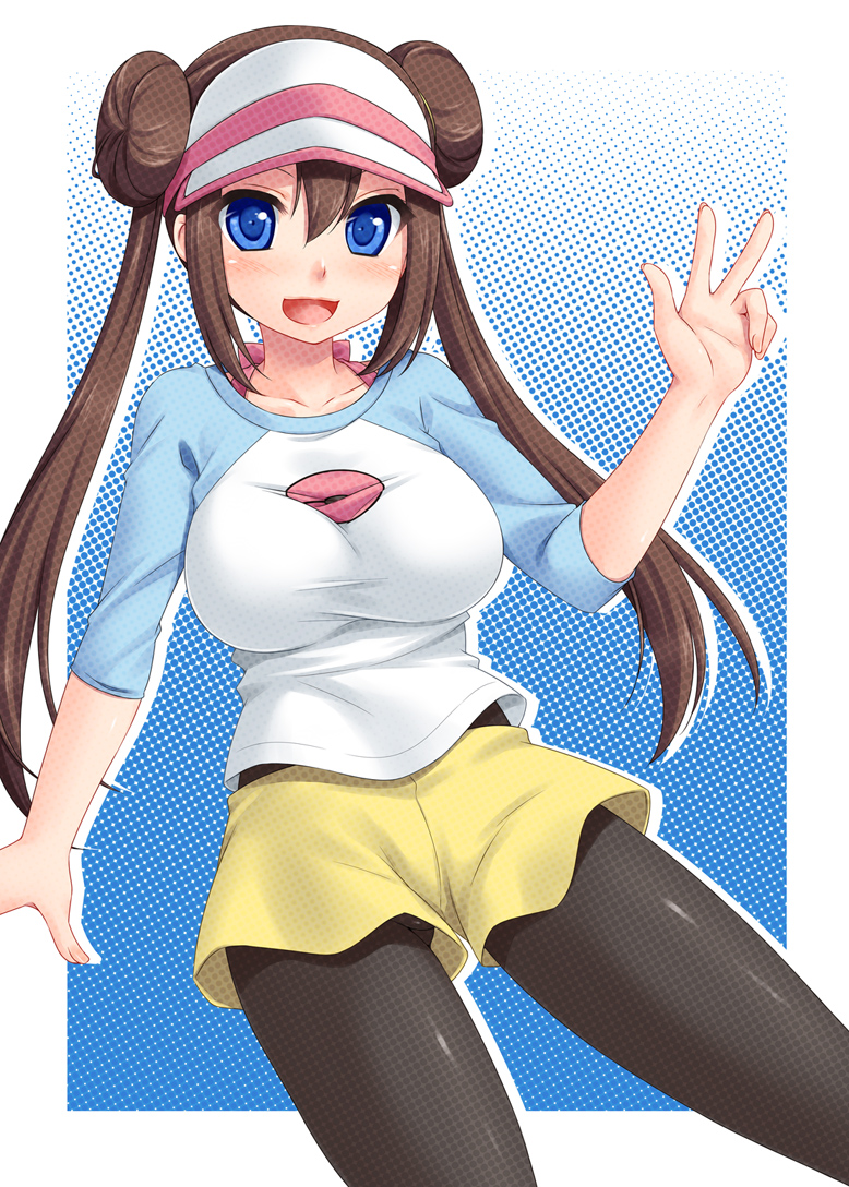 rosa (pokemon and 1 more) drawn by hazuki_(etcxetc)