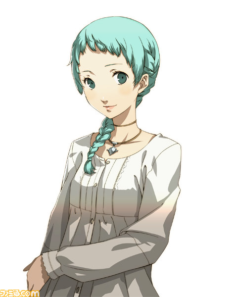 yamagishi fuuka (persona and 2 more) drawn by soejima_shigenori