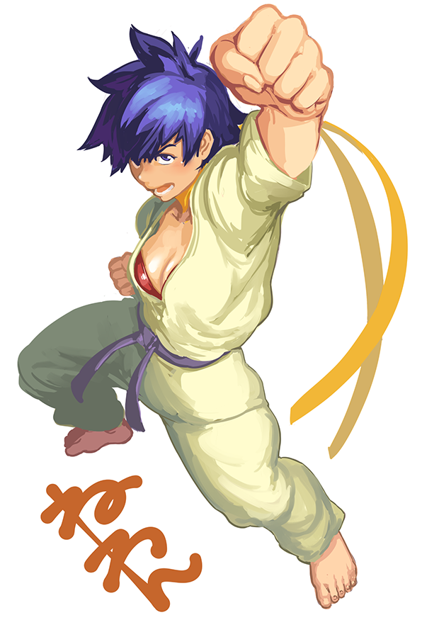 makoto (street fighter and 1 more) drawn by neone