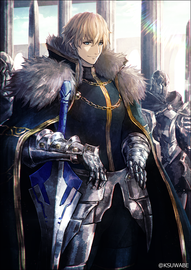 gawain (fate and 1 more) drawn by k-suwabe