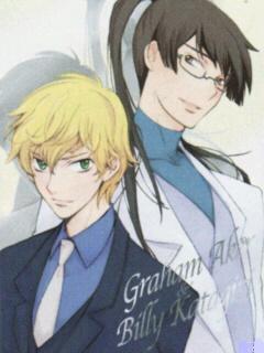 graham aker and billy katagiri (gundam and 1 more) drawn by kouga_yun