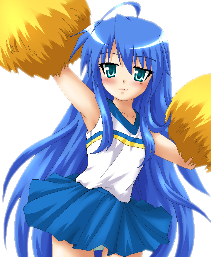 izumi konata (suzumiya haruhi no yuuutsu and 1 more) drawn by hayashiya_zankurou