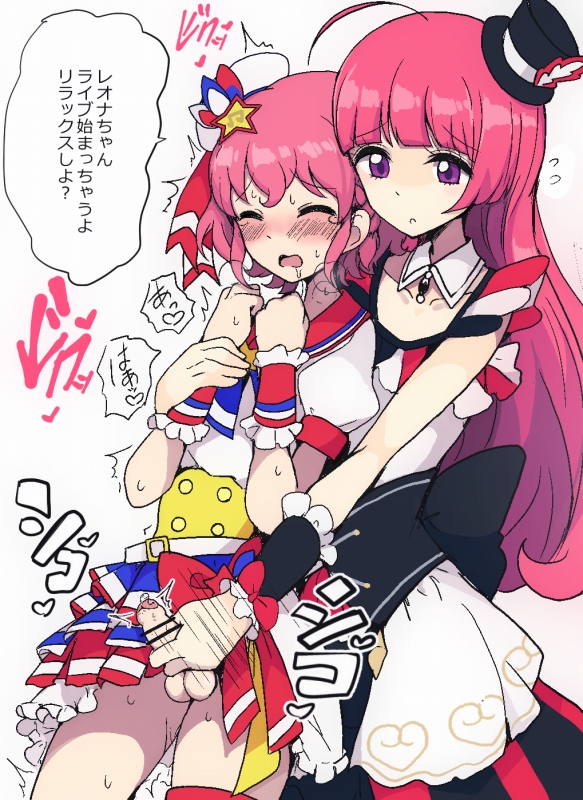 reona west and hojo sophy (pretty series and 1 more) drawn by motsuaki