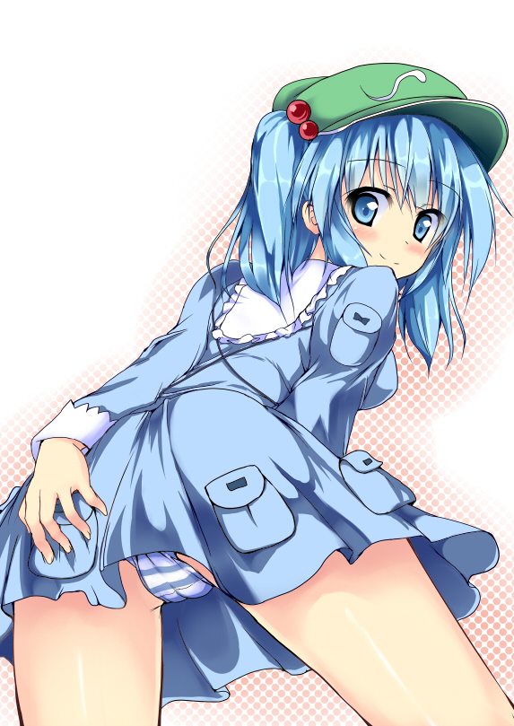 kawashiro nitori (touhou) drawn by ryokushiki_(midori-ya)