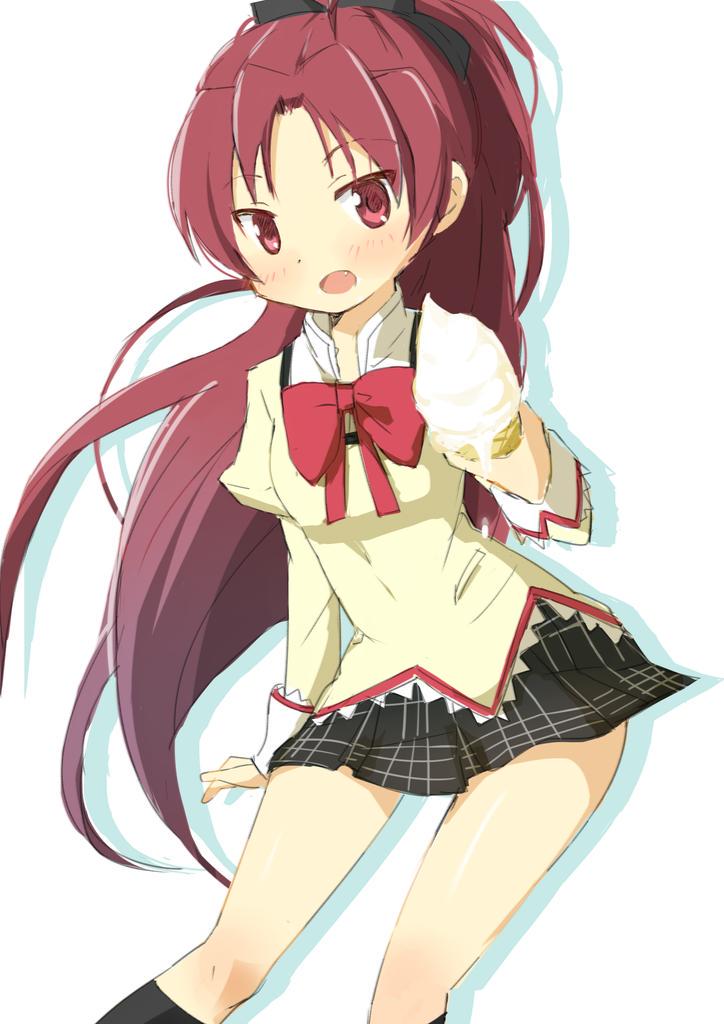 sakura kyoko (mahou shoujo madoka magica) drawn by tsubaki_(tatajd)