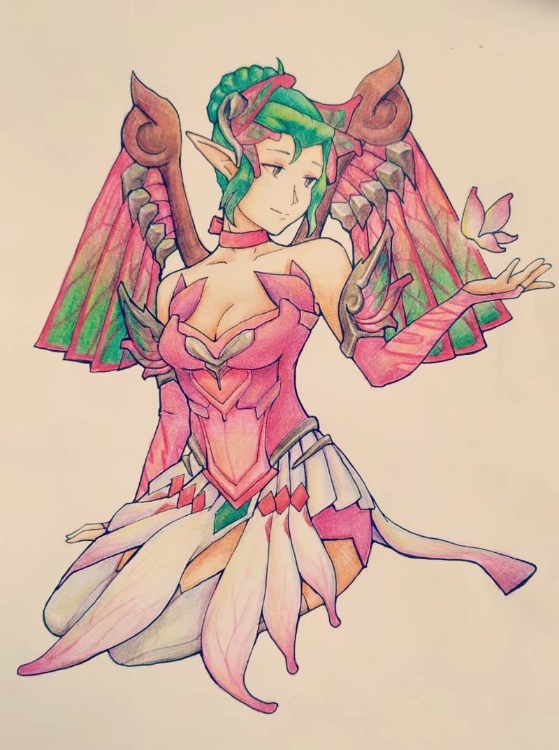 mercy and sugar plum fairy mercy (overwatch and 1 more) drawn by ziye_(1561680910)